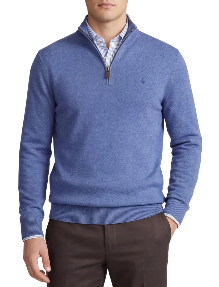 trui Polo Ralph Lauren Classic Fit blauw
