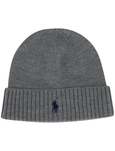 Polo Ralph Lauren Basics Polo Ralph Lauren grijs gebreid wol