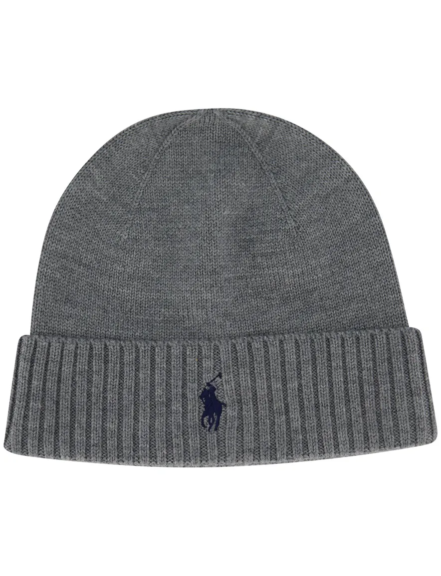 Grijs basics Polo Ralph Lauren gebreid wol