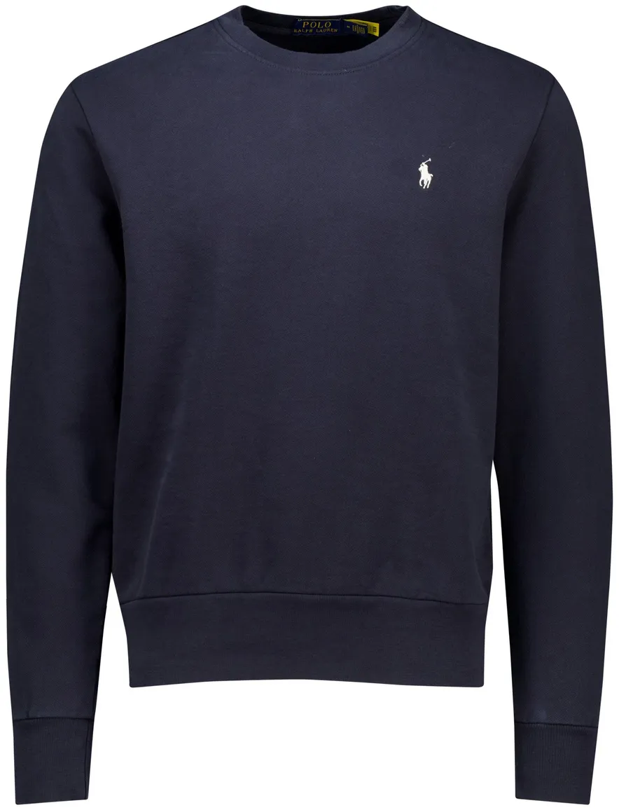 Polo Ralph Lauren sweater zwart effen wijde fit