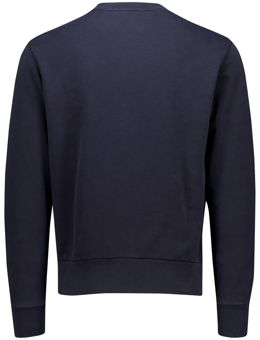 Polo Ralph Lauren sweater zwart effen wijde fit