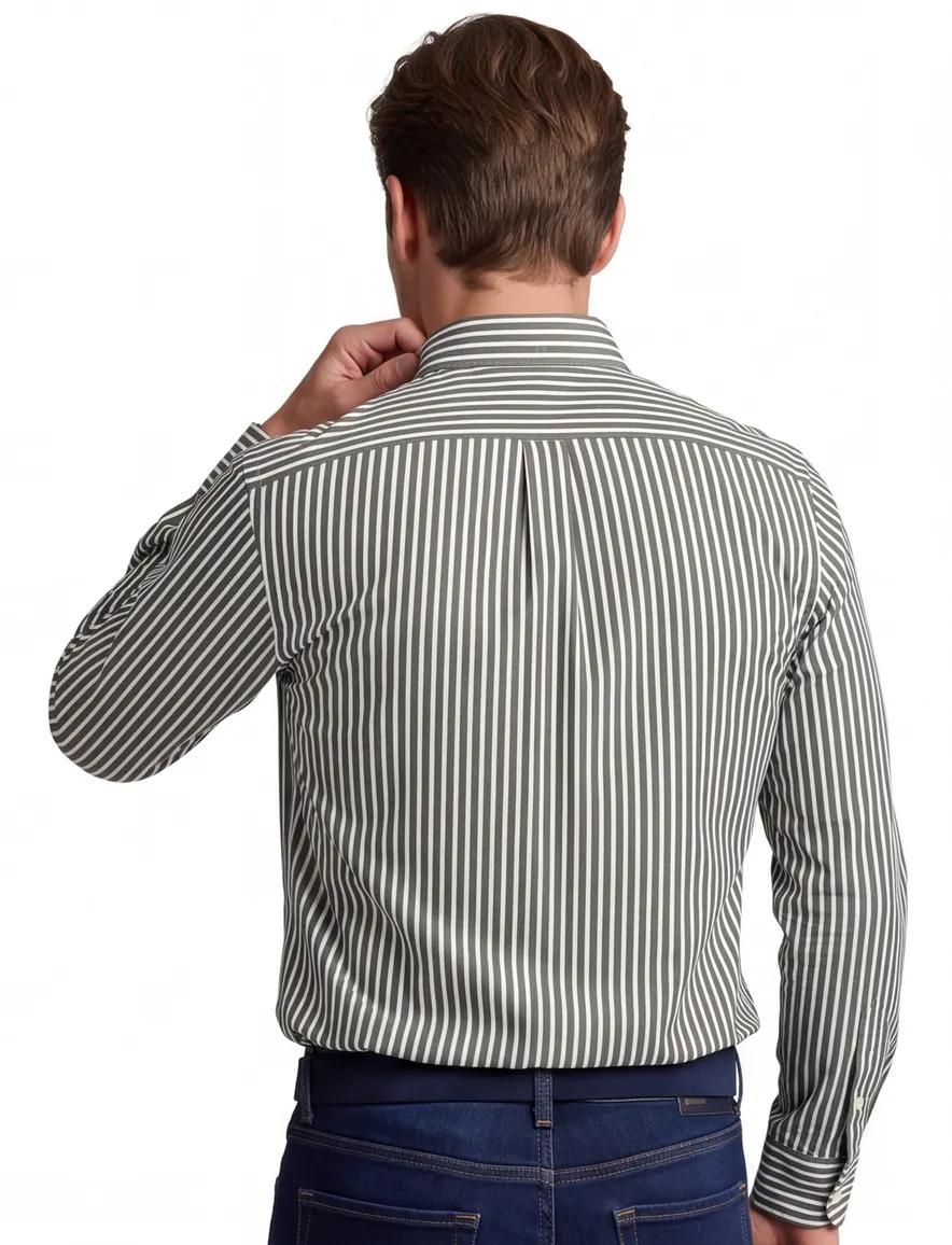 Polo Ralph Lauren Slim Fit casual overhemd groen