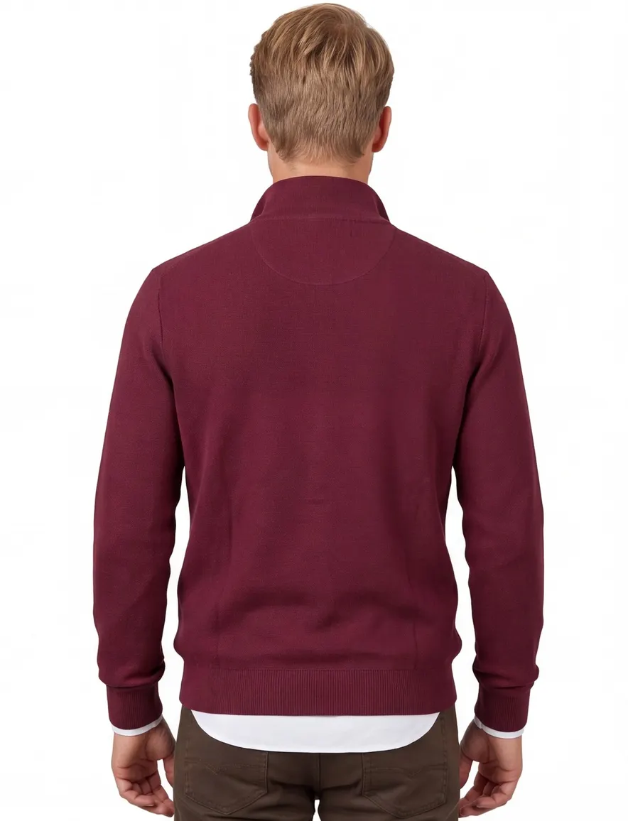 Polo Ralph Lauren half zip classic fit rood