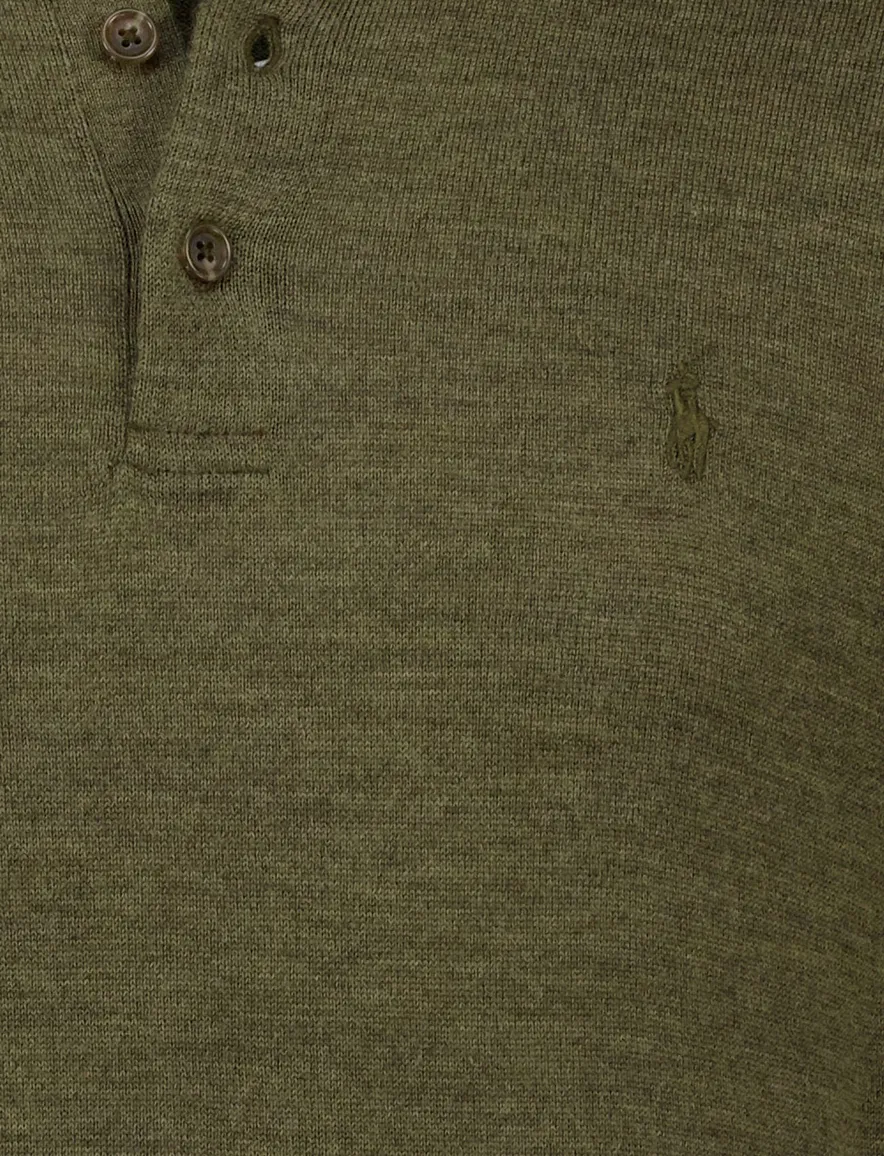 polo lange mouw groen Polo Ralph Lauren