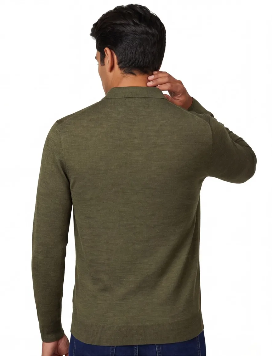 polo lange mouw groen Polo Ralph Lauren