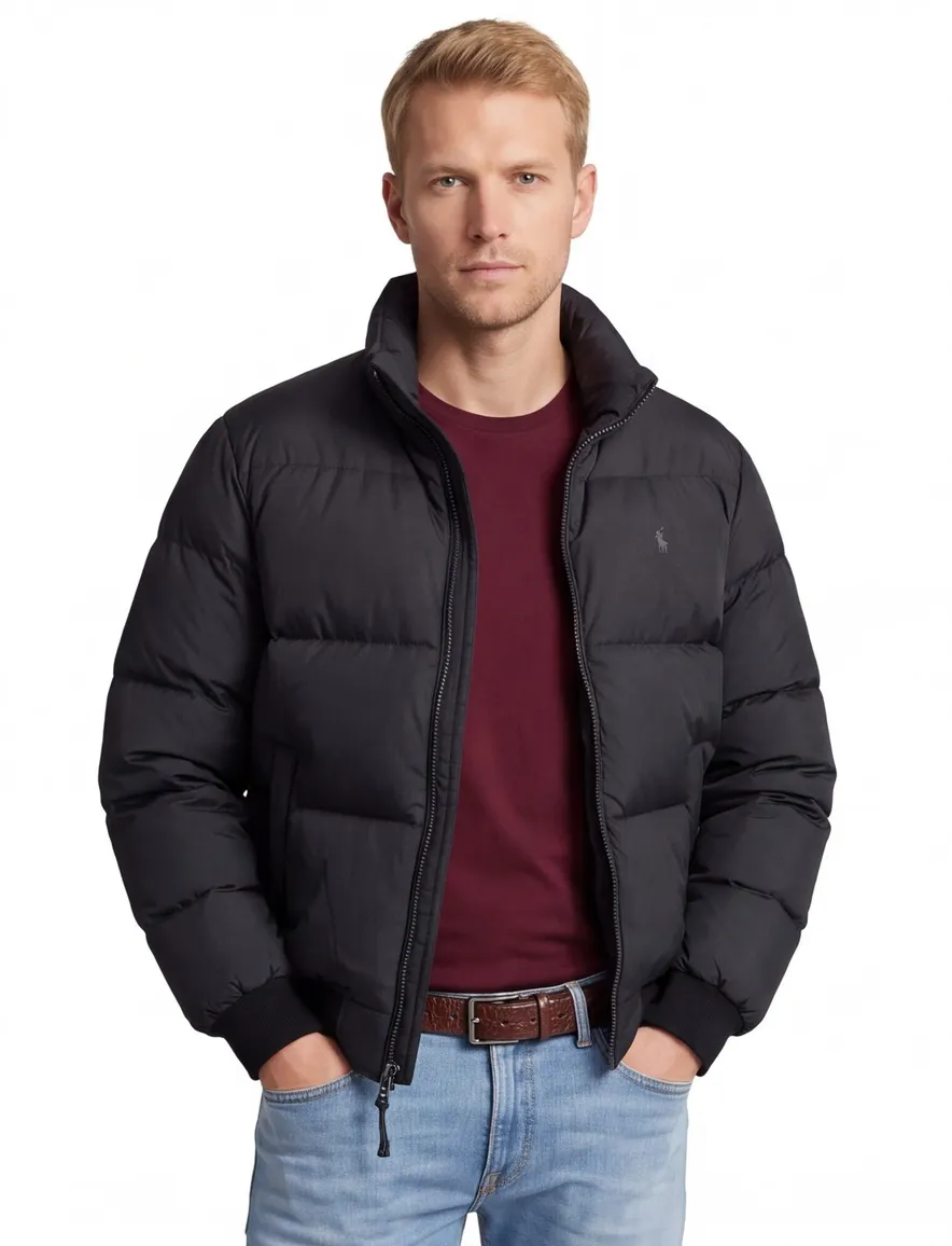 Polo Ralph Lauren tussenjas zwart