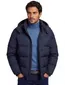 winterjas Polo Ralph Lauren donkerblauw met capuchon