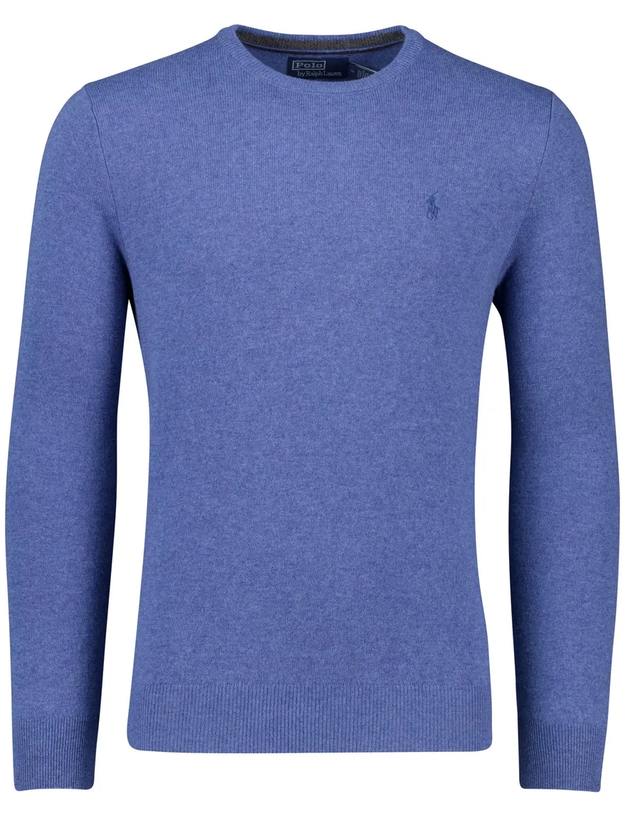 Polo Ralph Lauren trui blauw Classic gemeleerd