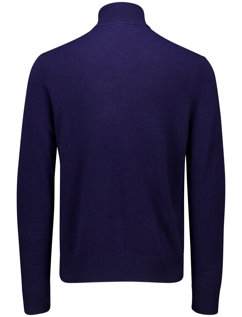 vest Polo Ralph Lauren donkerblauw lamswol