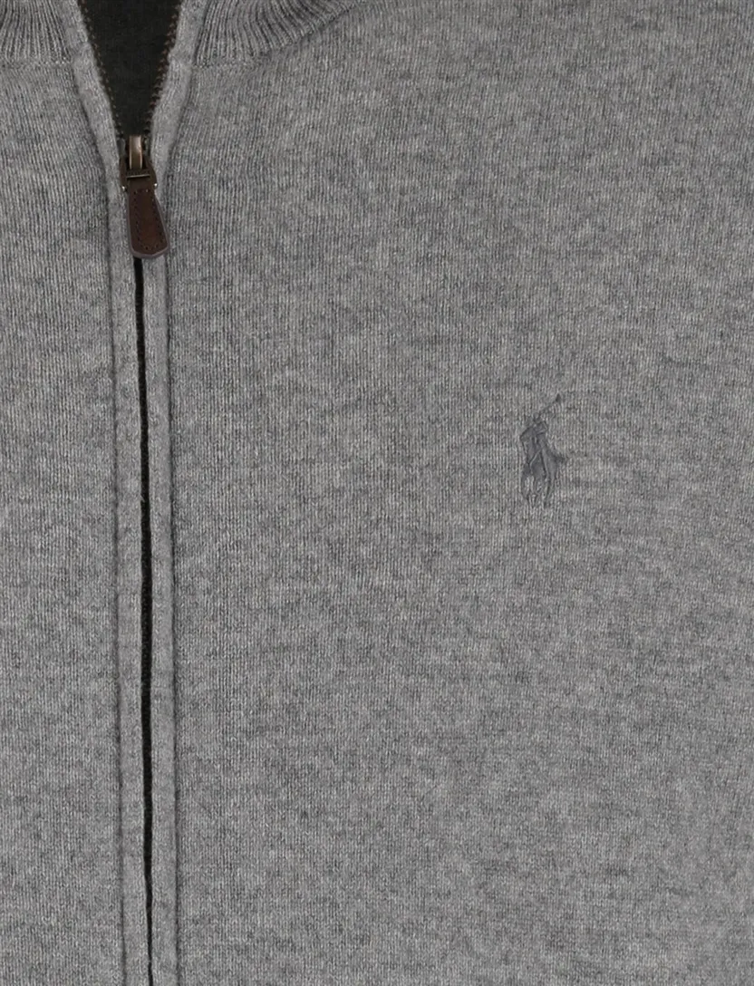Polo Ralph Lauren Vest grijs wol