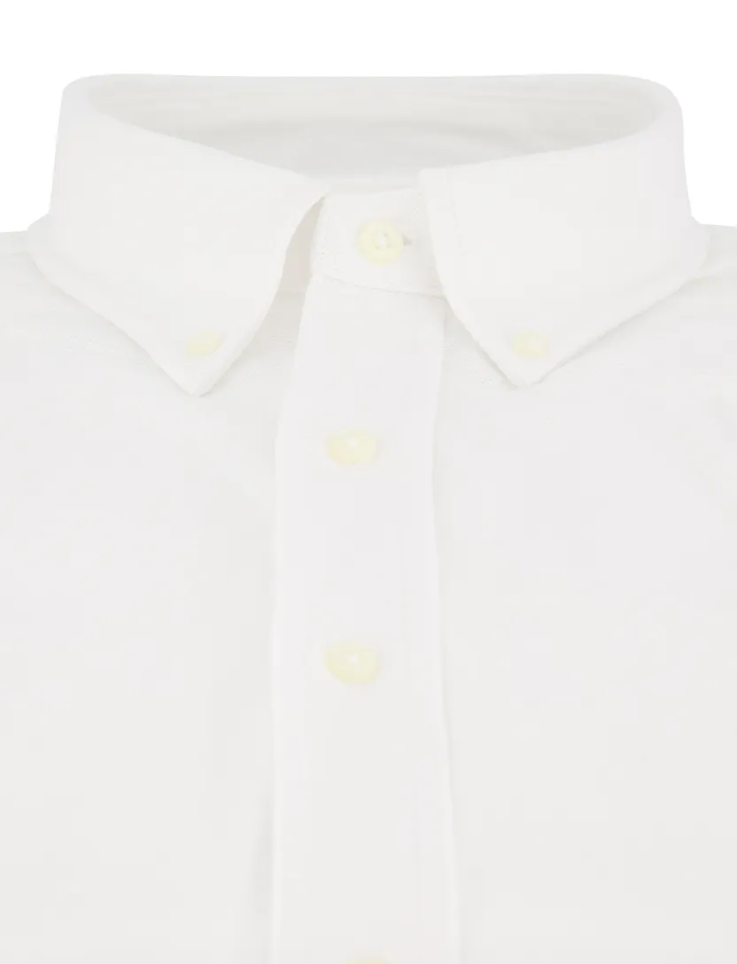 Polo Ralph Lauren knitted oxford wit lange mouw