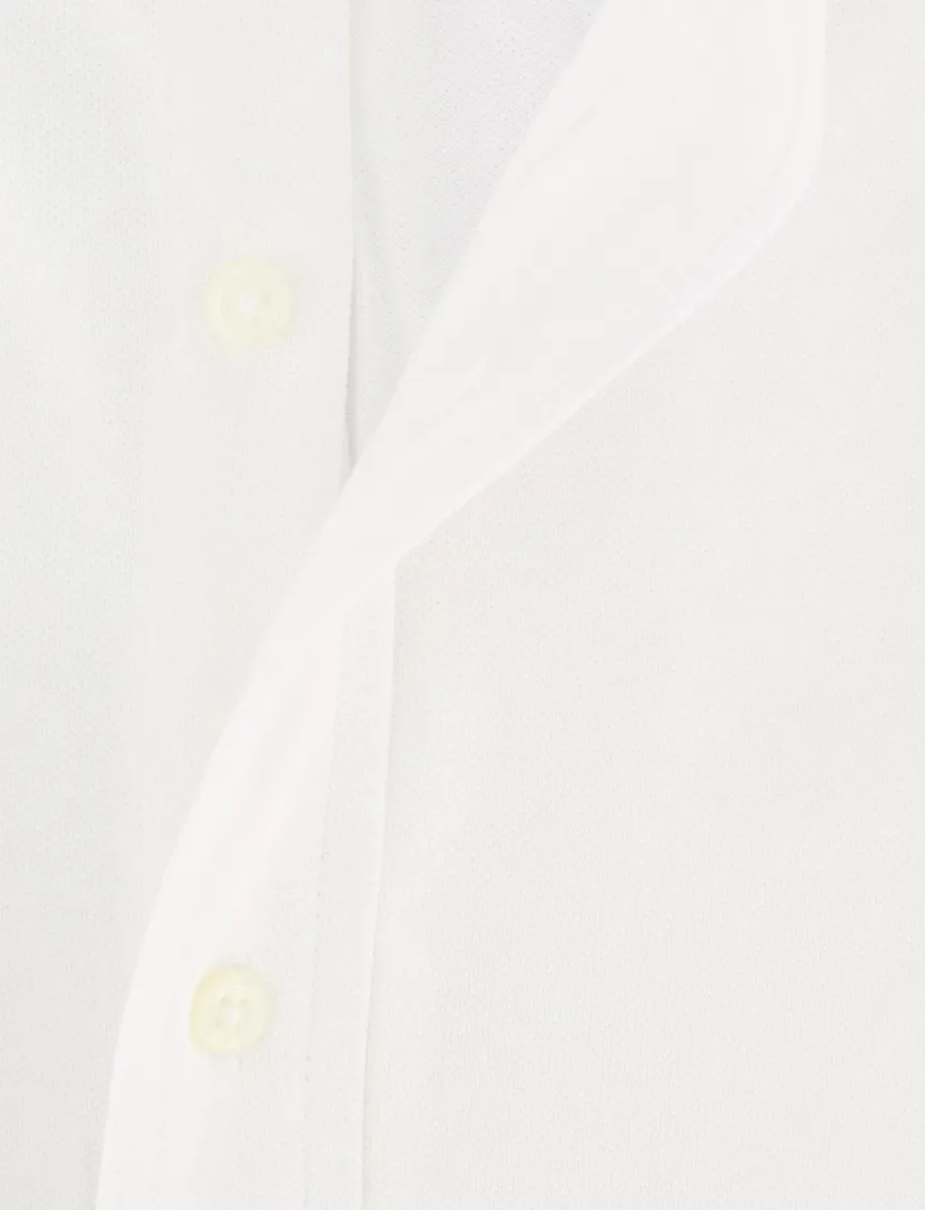 Polo Ralph Lauren knitted oxford wit lange mouw
