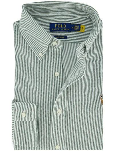 Polo Ralph Lauren casual overhemd groen Polo Ralph Lauren