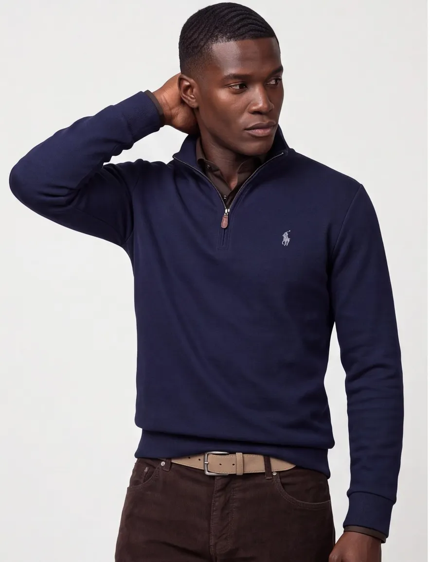Polo Ralph Lauren Classic Fit trui donkerblauw