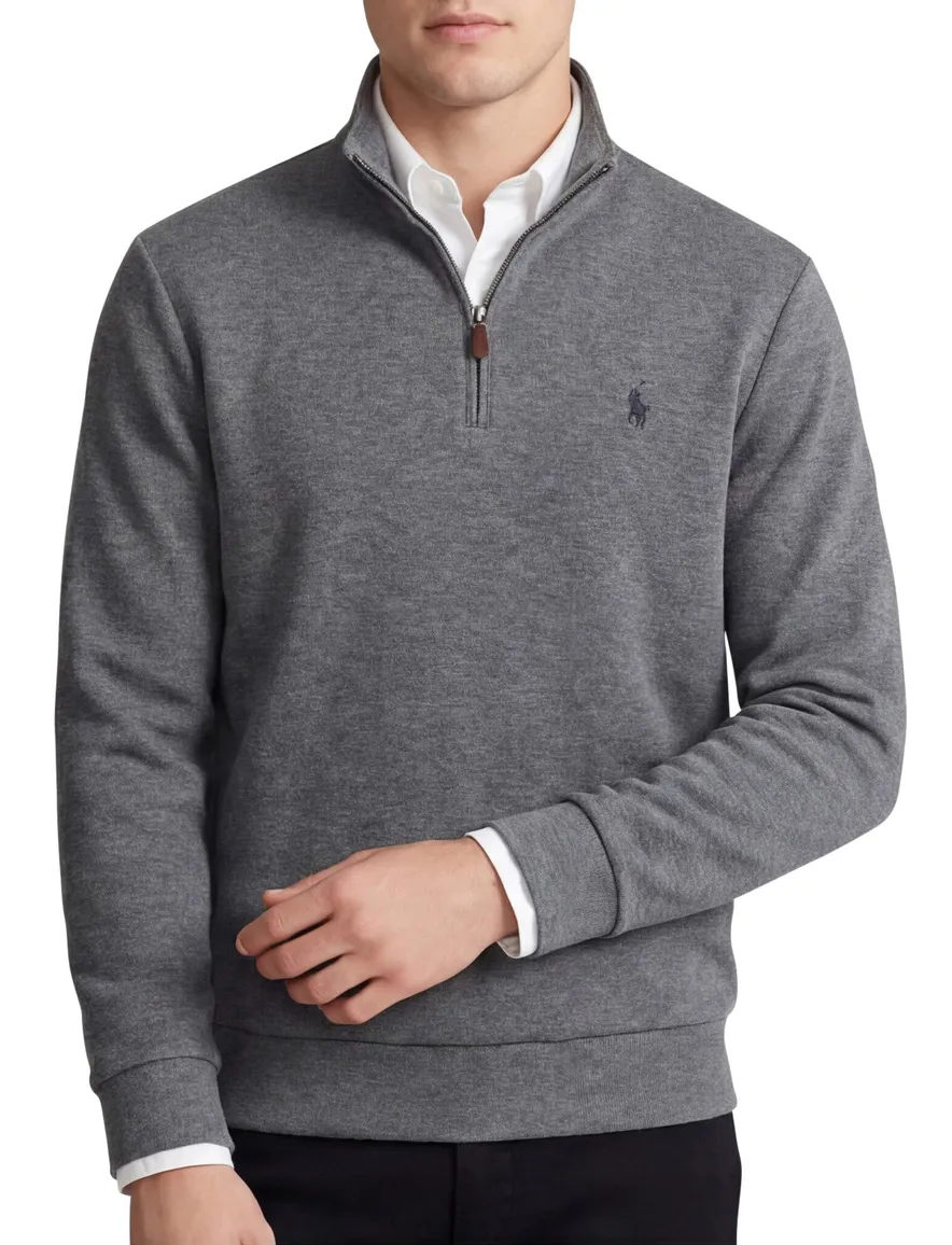 Polo Ralph Lauren trui half zip grijs
