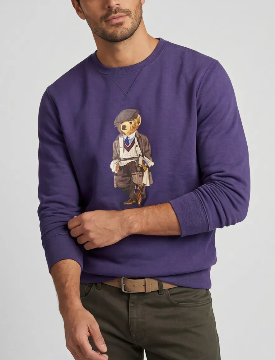 Polo Ralph Lauren sweater paars beer