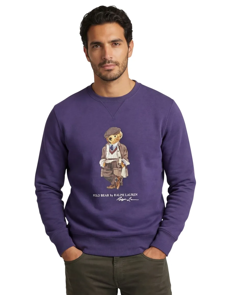 Polo Ralph Lauren sweater paars beer