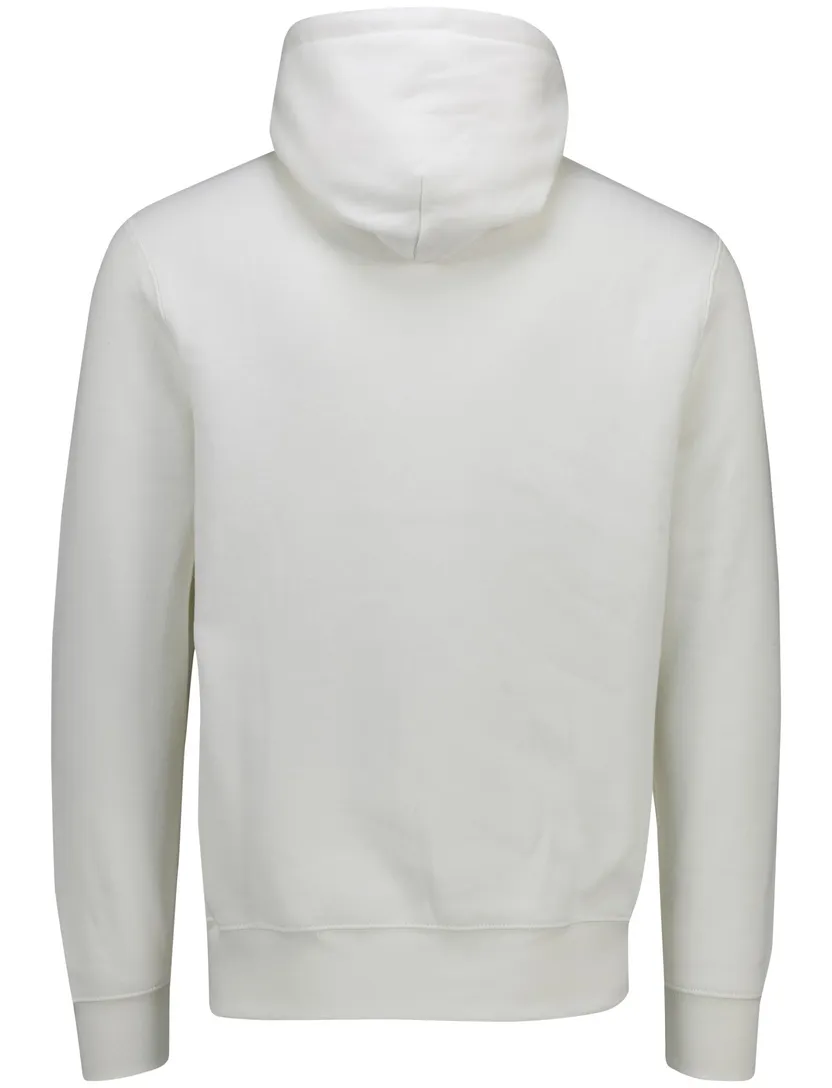 katoenen Polo Ralph Lauren hoodie wit beer met capuchon