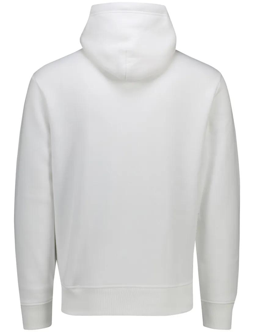 Polo Ralph Lauren hoodie wit met opdruk wijde fit katoen