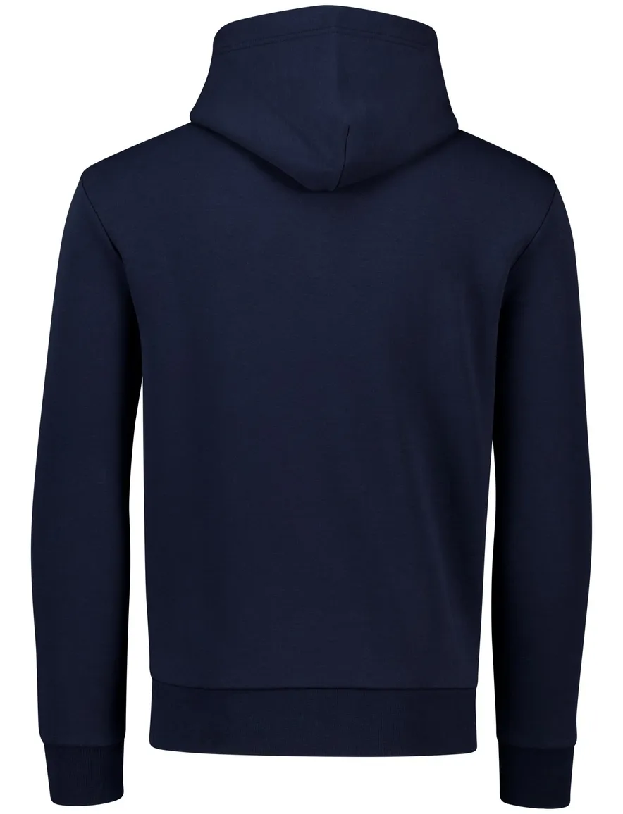 Polo Ralph Lauren hoodie Classic navy effen met opdruk