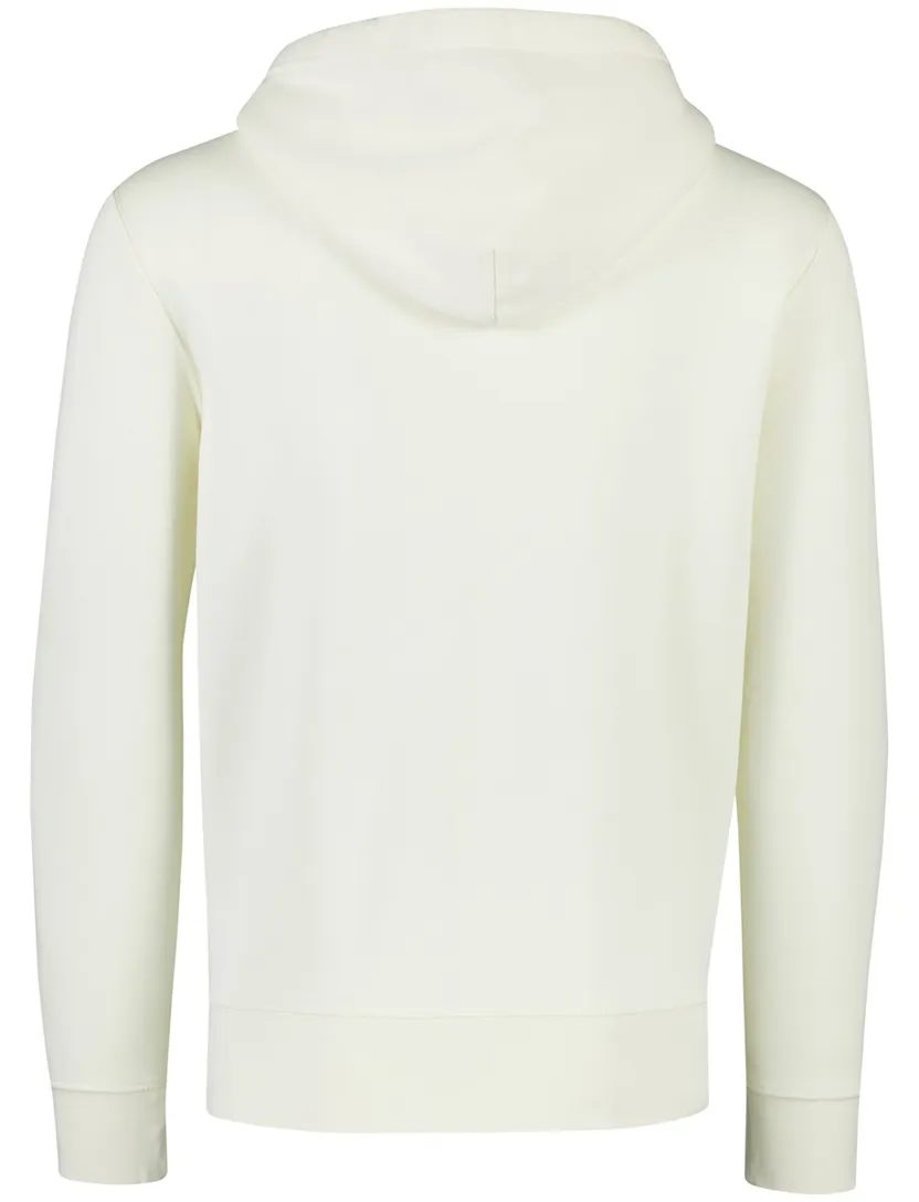 Sweatvest Polo Ralph Lauren met capuchon creme
