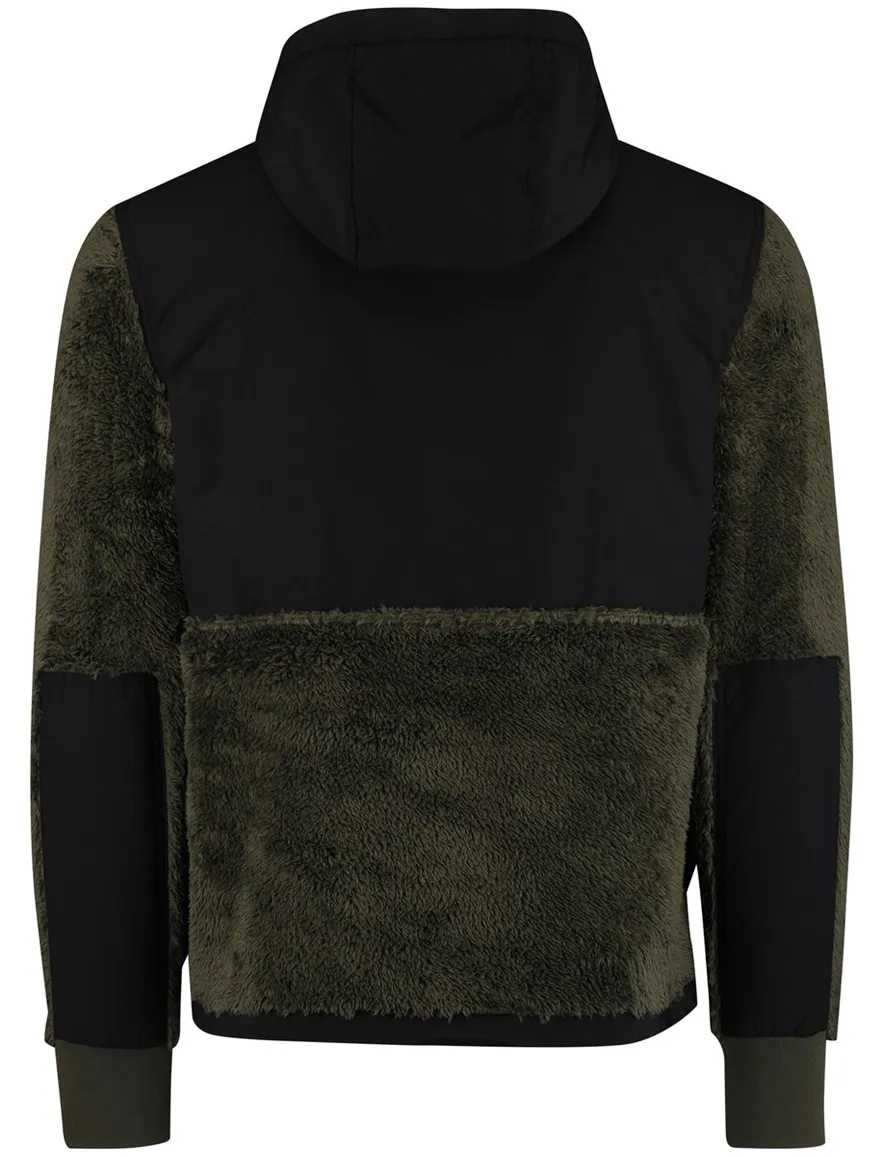 Polo Ralph Lauren Trui Half zip groen teddy polyester