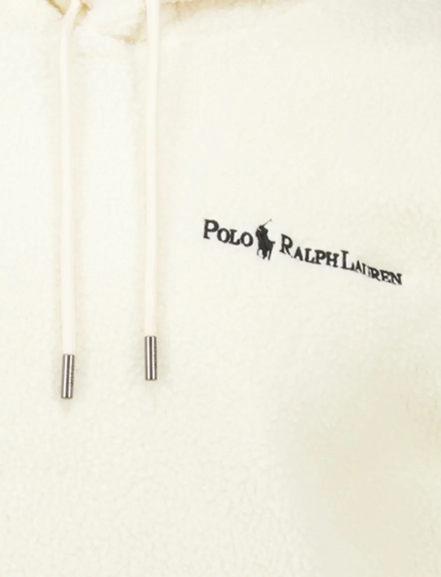 Polo Ralph Lauren Trui Hoodie Creme fleece