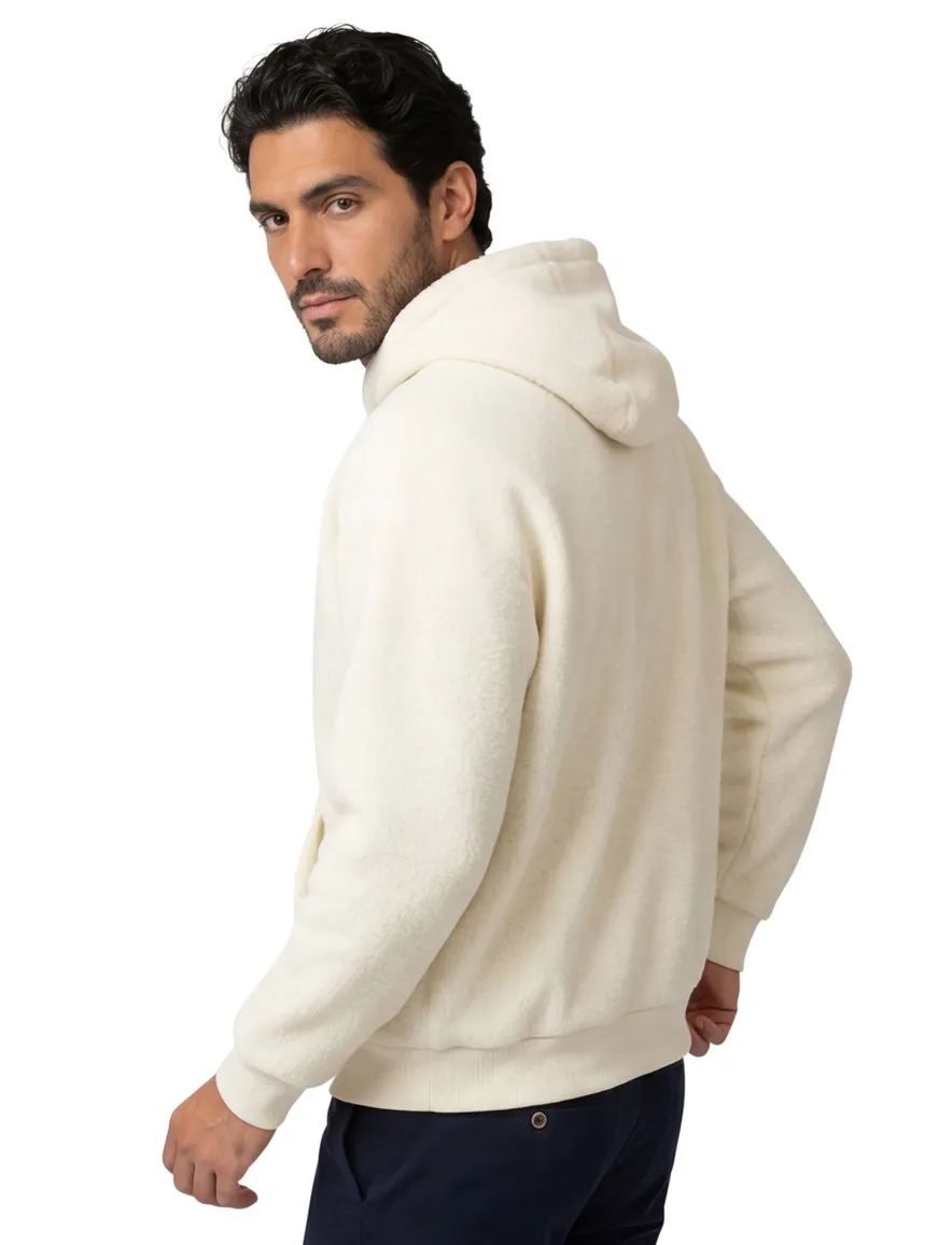 Polo Ralph Lauren Trui Hoodie Creme fleece