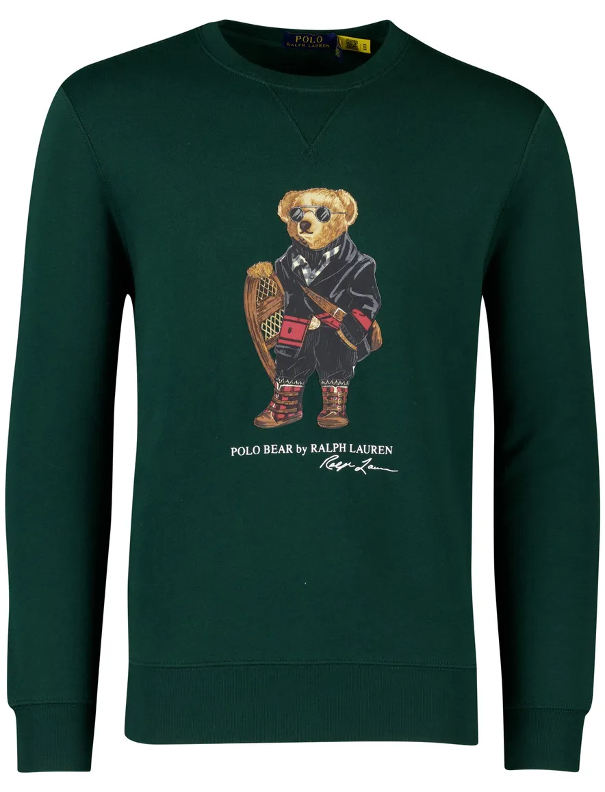 Polo Ralph Lauren sweater Donker groen Beer