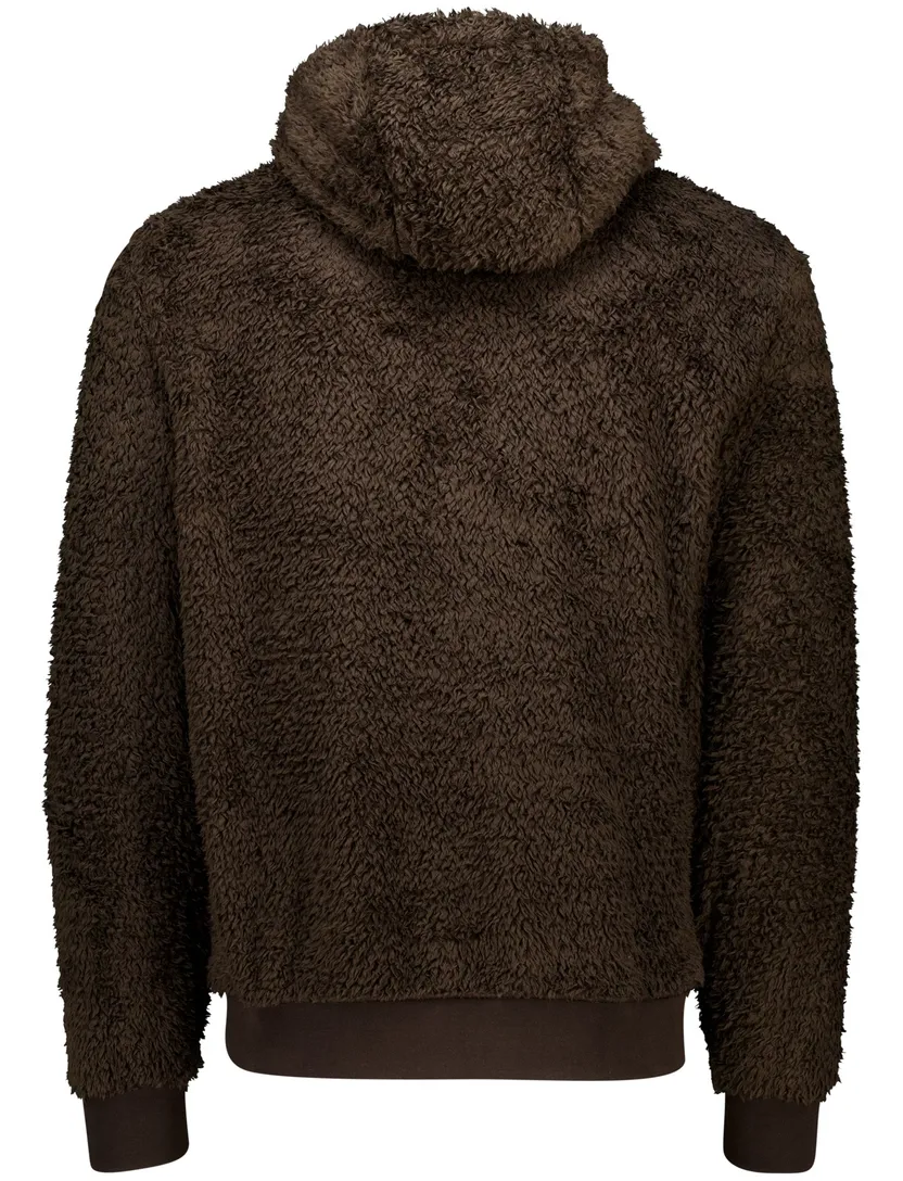 Teddy fleece hoodie Polo Ralph Lauren bruin