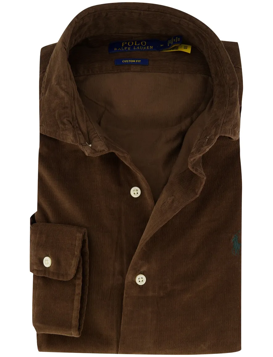 Polo Ralph Lauren chocolade bruin corduroy