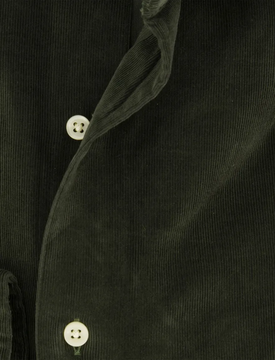 Polo Ralph Lauren overhemd corduroy groen