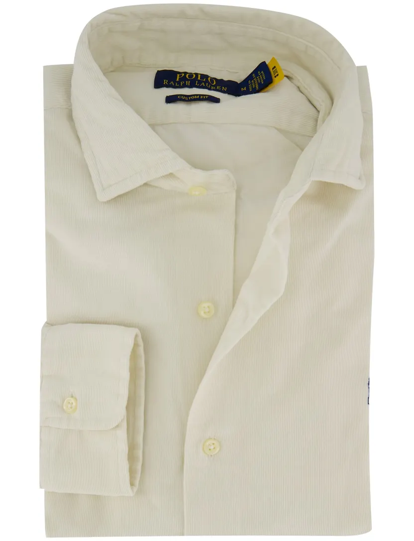 Polo Ralph Lauren corduroy overhemd creme