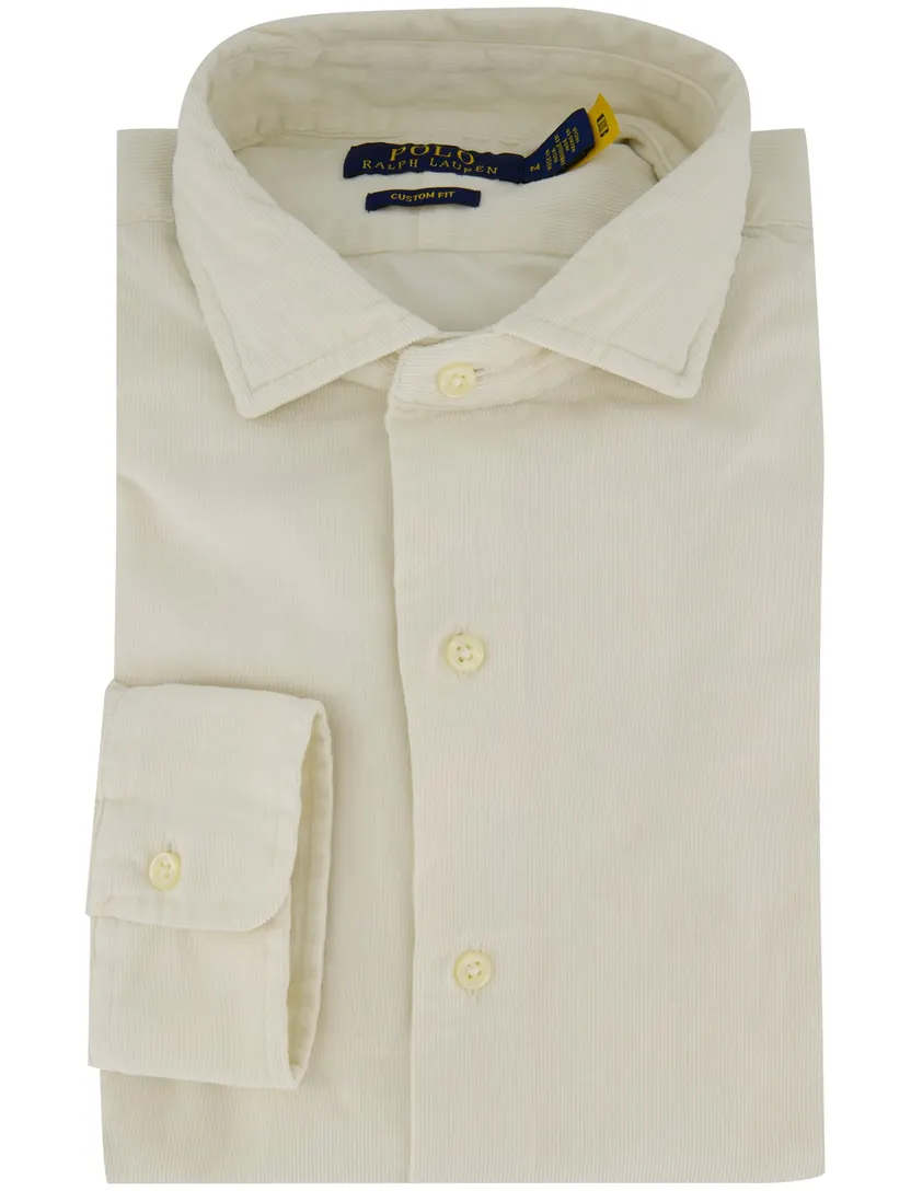 Polo Ralph Lauren corduroy overhemd creme