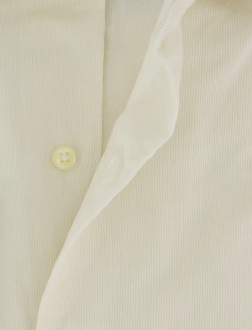 PolPolo Ralph Lauren corduroy overhemd creme
