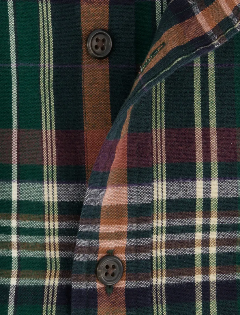 casual overhemd Polo Ralph Lauren Custom Fit groen