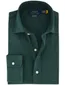 Effen groen custom fit overhemd Polo Ralph Lauren
