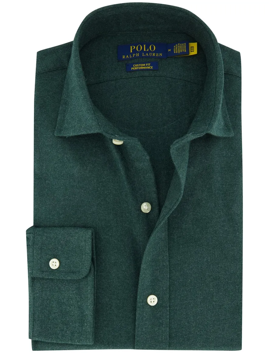 Katoenen Groene Polo Ralph Lauren overhemd groen