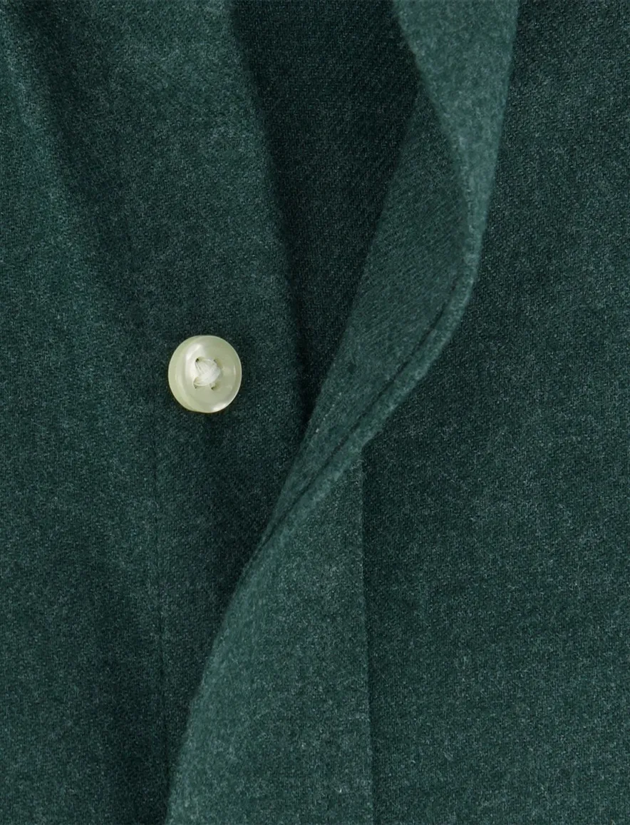 Polo Ralph Lauren overhemd groen witte knoop