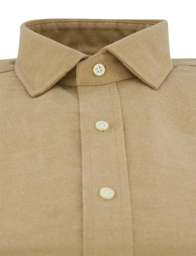 Polo Ralph Lauren overehemd ml 5 beige katoen