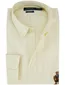 Polo Ralph Lauren custom fit overhemd creme bear