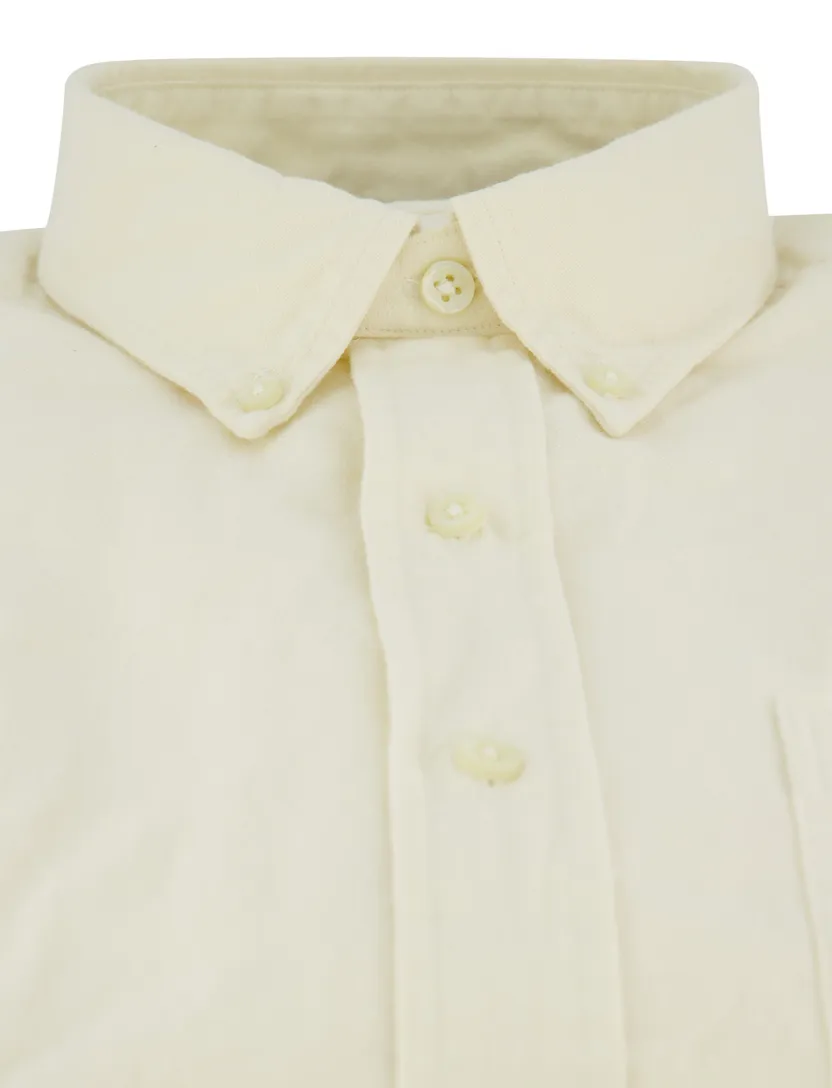 Polo Ralph Lauren custom fit overhemd creme bear