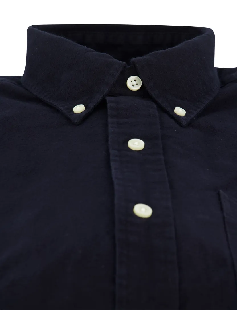 Polo Ralph Lauren custom fit casual overhemd bear zwart