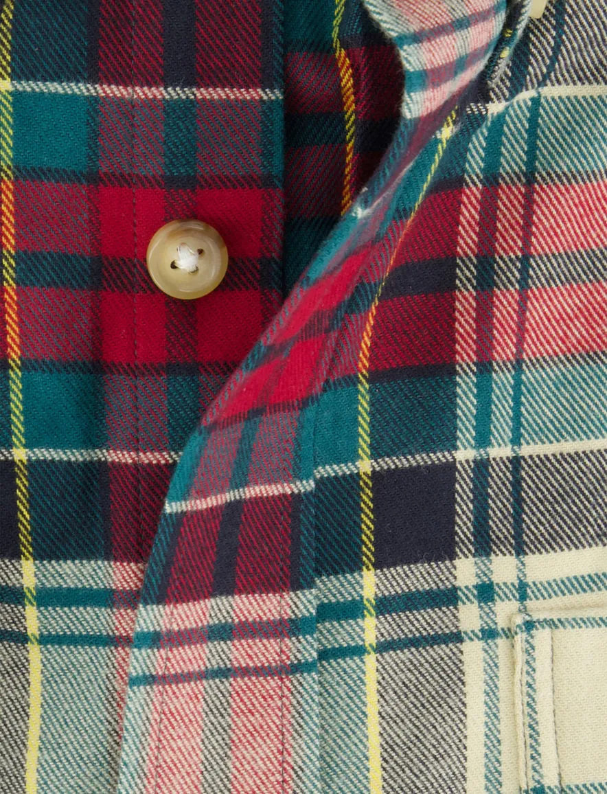 Polo Ralph Lauren custom fit casual overhemd groen