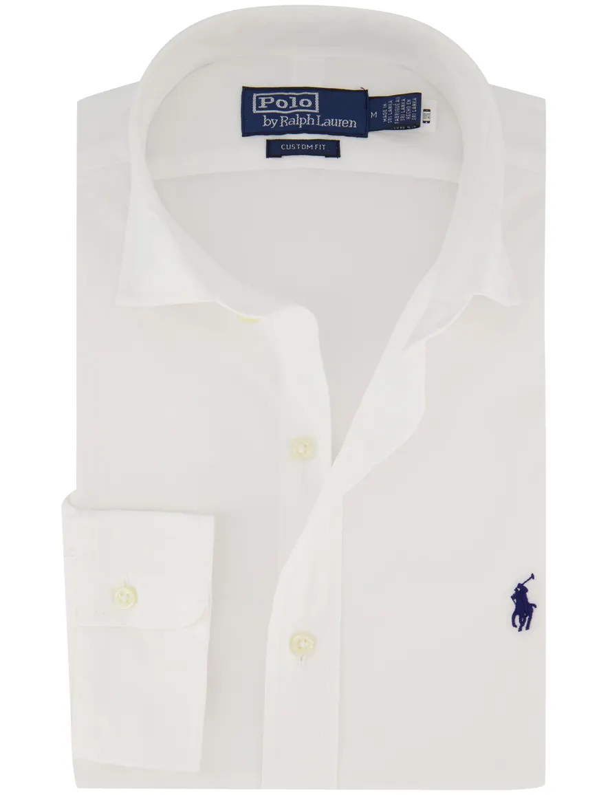 Polo Ralph Lauren Custom Fit casual overhemd semi-wide boord
