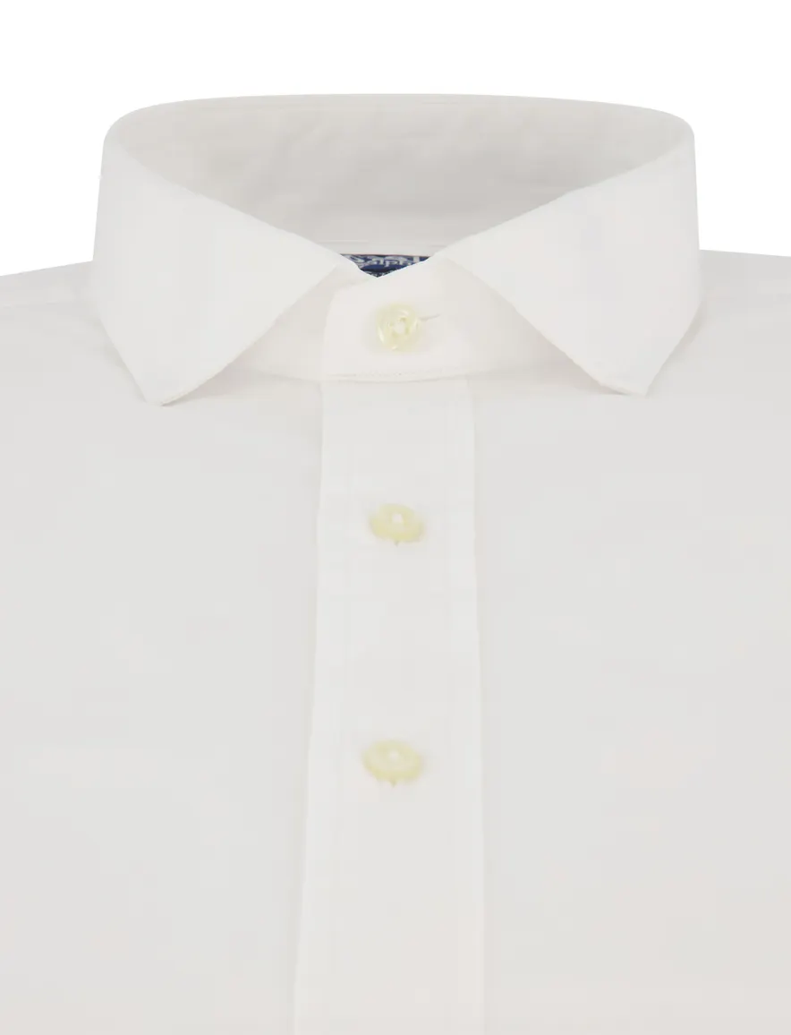 casual overhemd wit Polo Ralph Lauren Custom Fit
