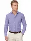 Polo Ralph Lauren Custom Fit casual overhemd blauw gestreept