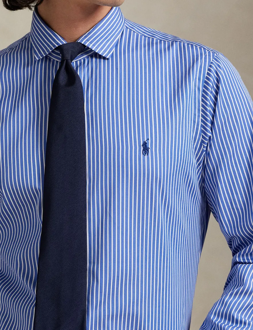Polo Ralph Lauren overhemd wit blauw gestreept