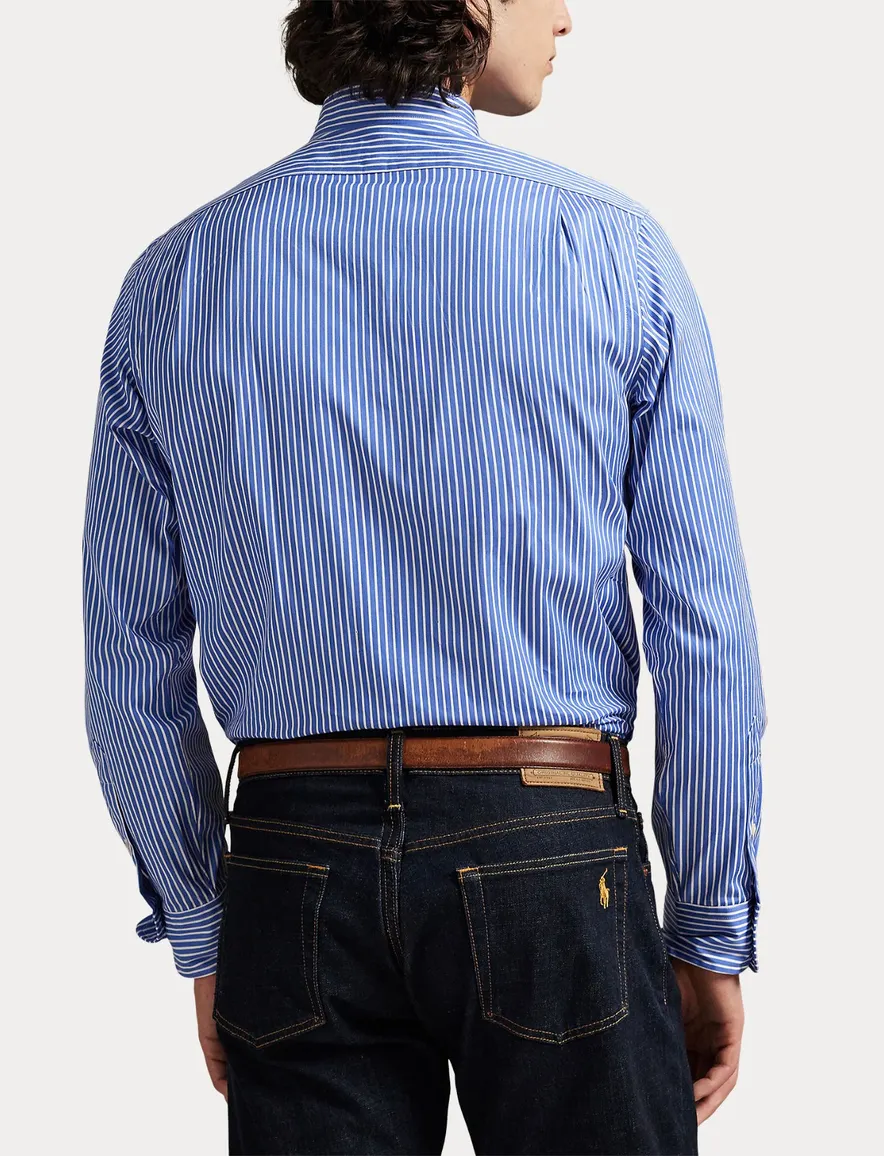 Polo Ralph Lauren overhemd wit blauw gestreept