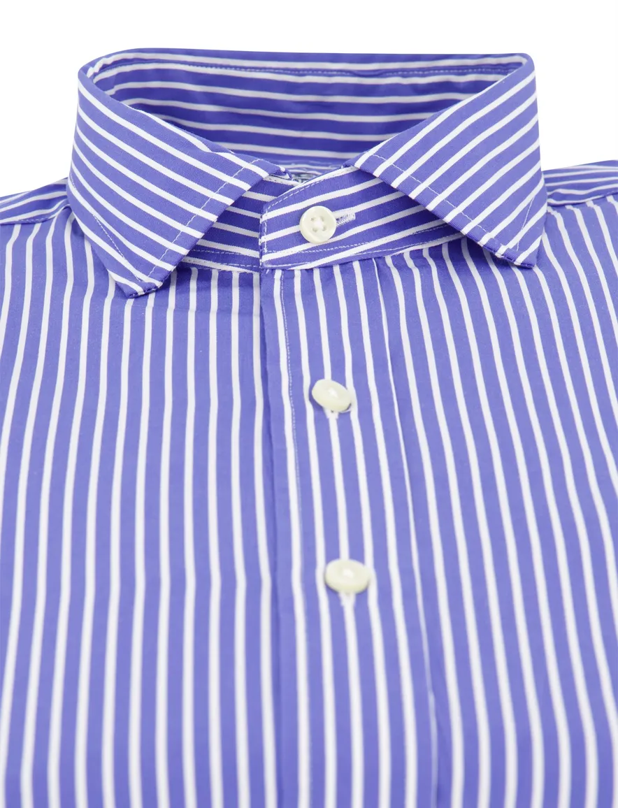 Polo Ralph Lauren overhemd wit blauw gestreept